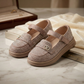Chaussures de luxe pour filles ornées de cristaux - élégance et confort à chaque pas !