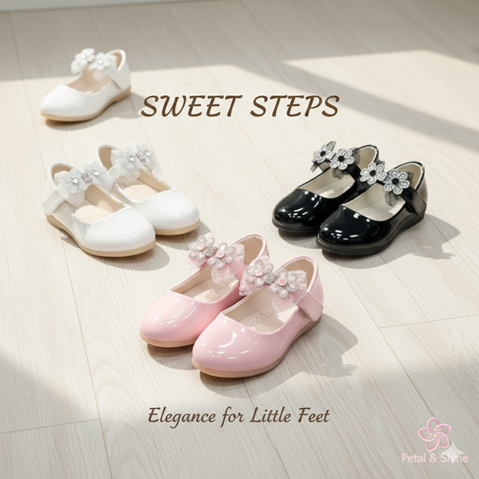 🌸 Chaussures habillées Princesse Bloom pour filles