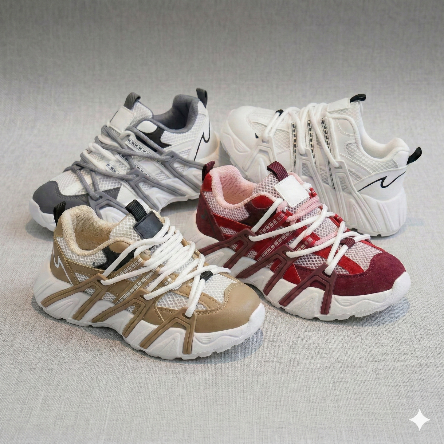 Urban Flex Kids Chunky Sneakers – Trendy Comfort for Everyday Adventures