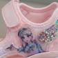 Girls LED Light-Up Princess Unicorn Sandals – Lightweight Summer Velcro Sandals for Kids