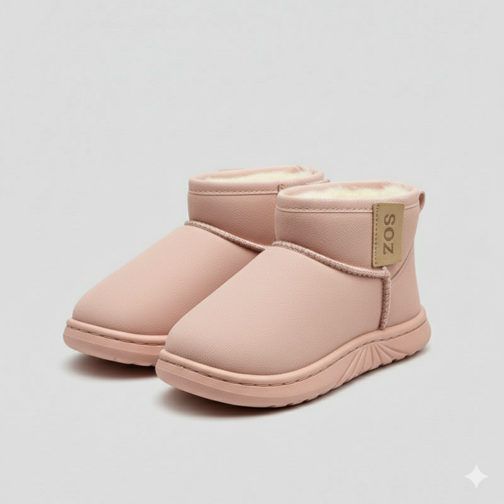 Girls' Faux-Fur Ankle Boots: Comfort Meets Style