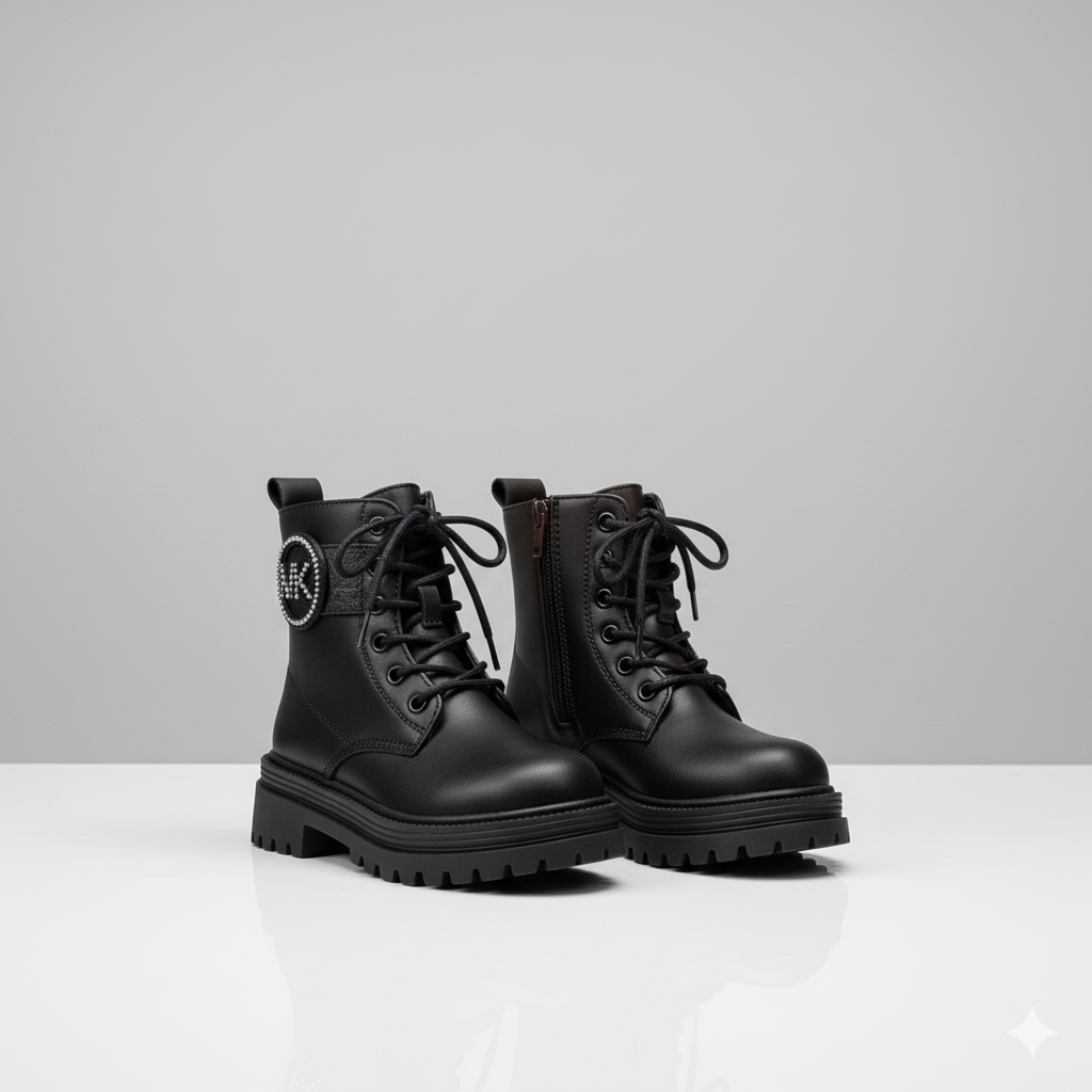 Bottes de luxe pour enfants inspirées de MK – Collection Automne/Hiver 