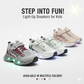 Kids LED Light-Up Sport Sneakers – Breathable & Comfortable Running Shoes