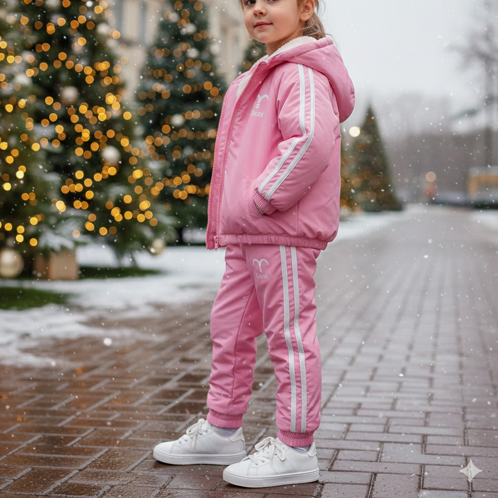 Unisex Kids Clothing Set 2PCS – Soft Cotton Top & Pants, Casual Comfortable Outfit for Boys and Girls