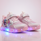 ✨ Baskets LED Sparkle Princess pour enfants – Chaussures à paillettes lumineuses ✨