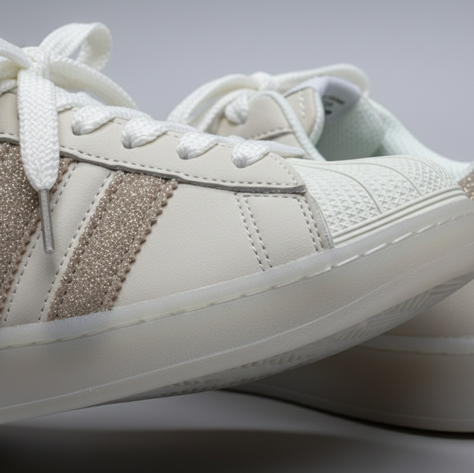 Baskets rayées classiques pour tout-petits – Chaussures légères et antidérapantes pour tous les jours