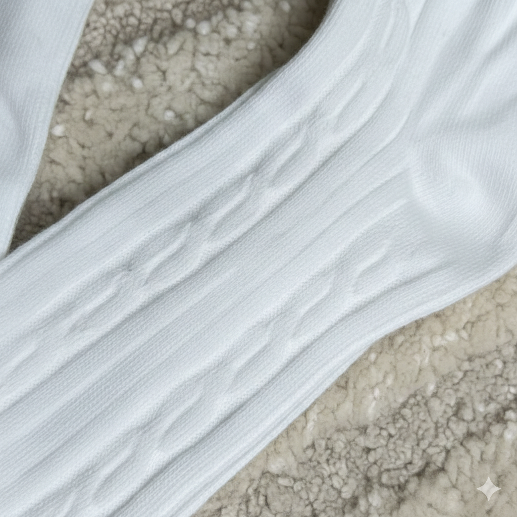 Collants en coton côtelé pour filles – Doux, extensibles et confortables au quotidien
