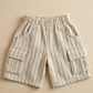 ✨ Trendy 3-Piece Summer Outfit Set for Boys – Casual Striped Style