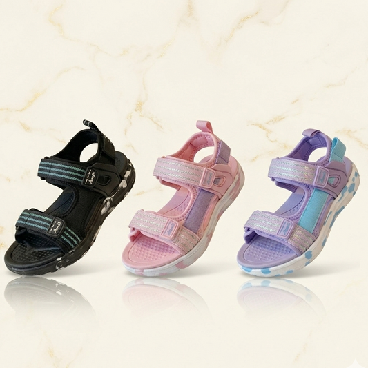 Sandales de sport pour enfants – Confort léger et ajustement réglable