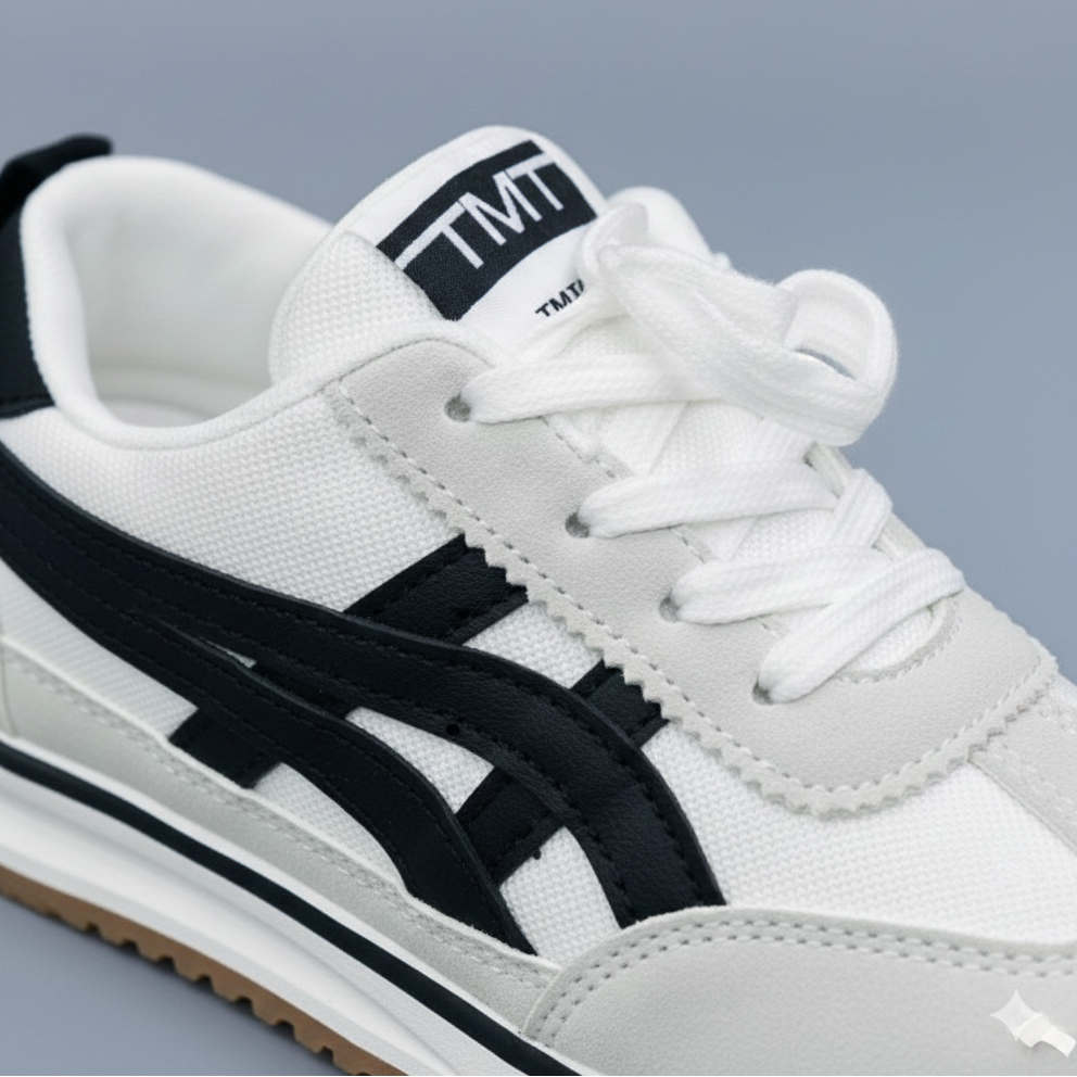 Baskets de sport décontractées pour enfants avec brides Velcro – Légères et confortables