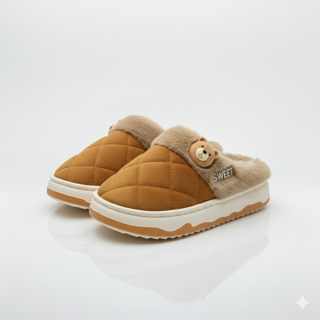 Warmth Meets Style:  Cozy Slippers