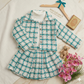 Classic Plaid Charm 3-Piece Outfit Set 2