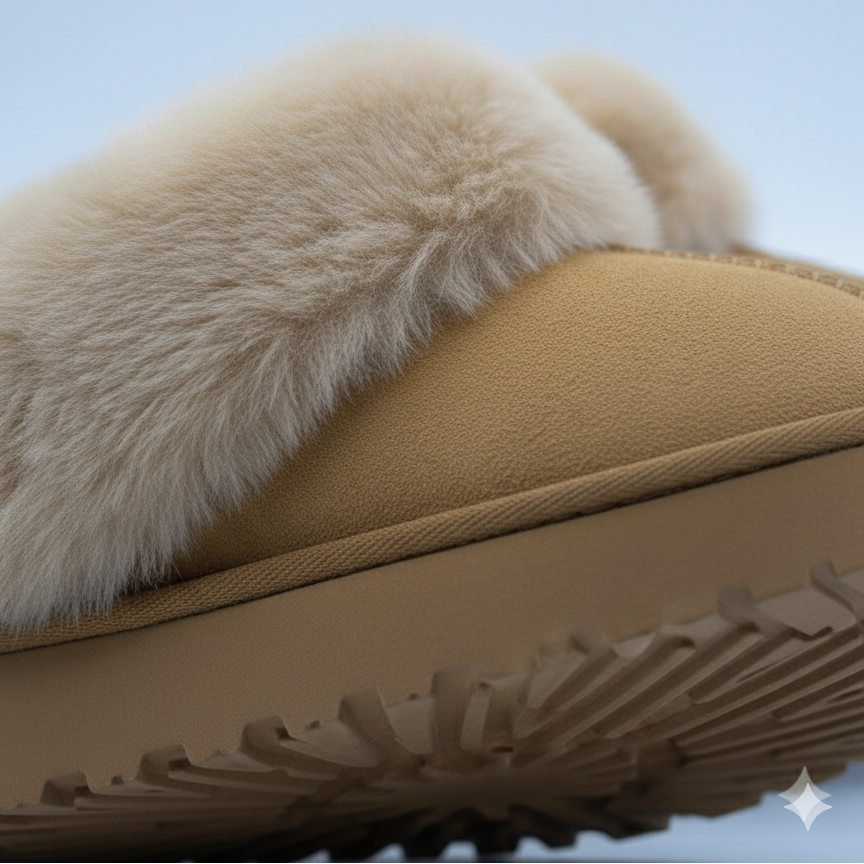 Girls Faux Fur Winter Boots – Warm, Soft & Anti-Slip Cozy Shoes