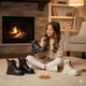 Bottes de luxe pour enfants inspirées de MK – Collection Automne/Hiver 
