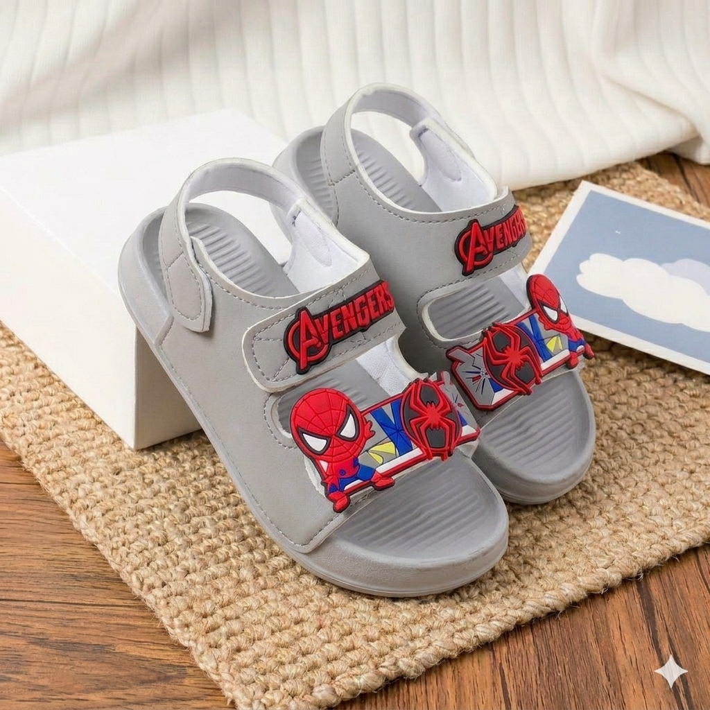 Sandales d'été  pour enfants – Confort léger avec motif araignée