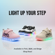 Kids Light-Up Sneakers  – Comfortable LED Sole Shoes