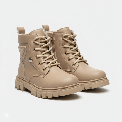 Bottes d'hiver élégantes pour filles au design tendance