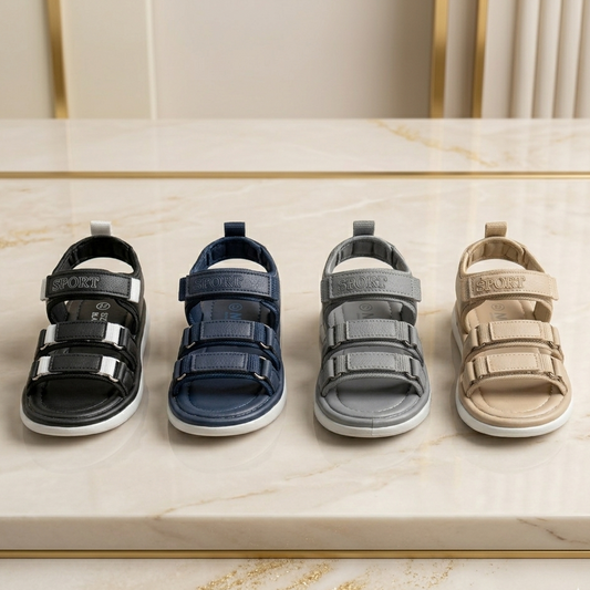 Sandales sport pour enfants – Chaussures d'été légères à velcro
