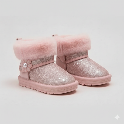 ✨ Bottes d'hiver Lux – Chaleur, sécurité et éclat pour votre petite princesse