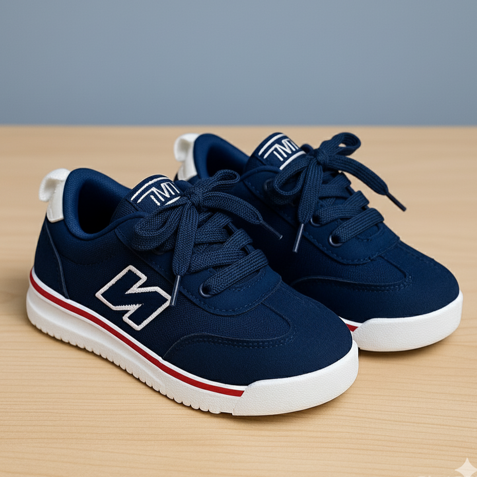 Kids' Casual Velcro Sneakers – Lightweight, Comfortable & Stylish Everyday Shoes (Sizes 25–35)