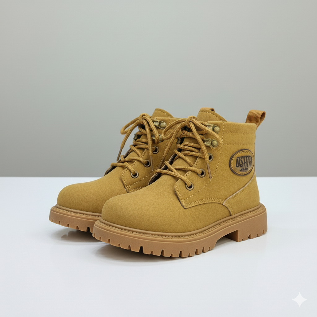 Bottes pour enfants : évitez la précipitation — fermeture éclair latérale, semelle crantée adhérente 