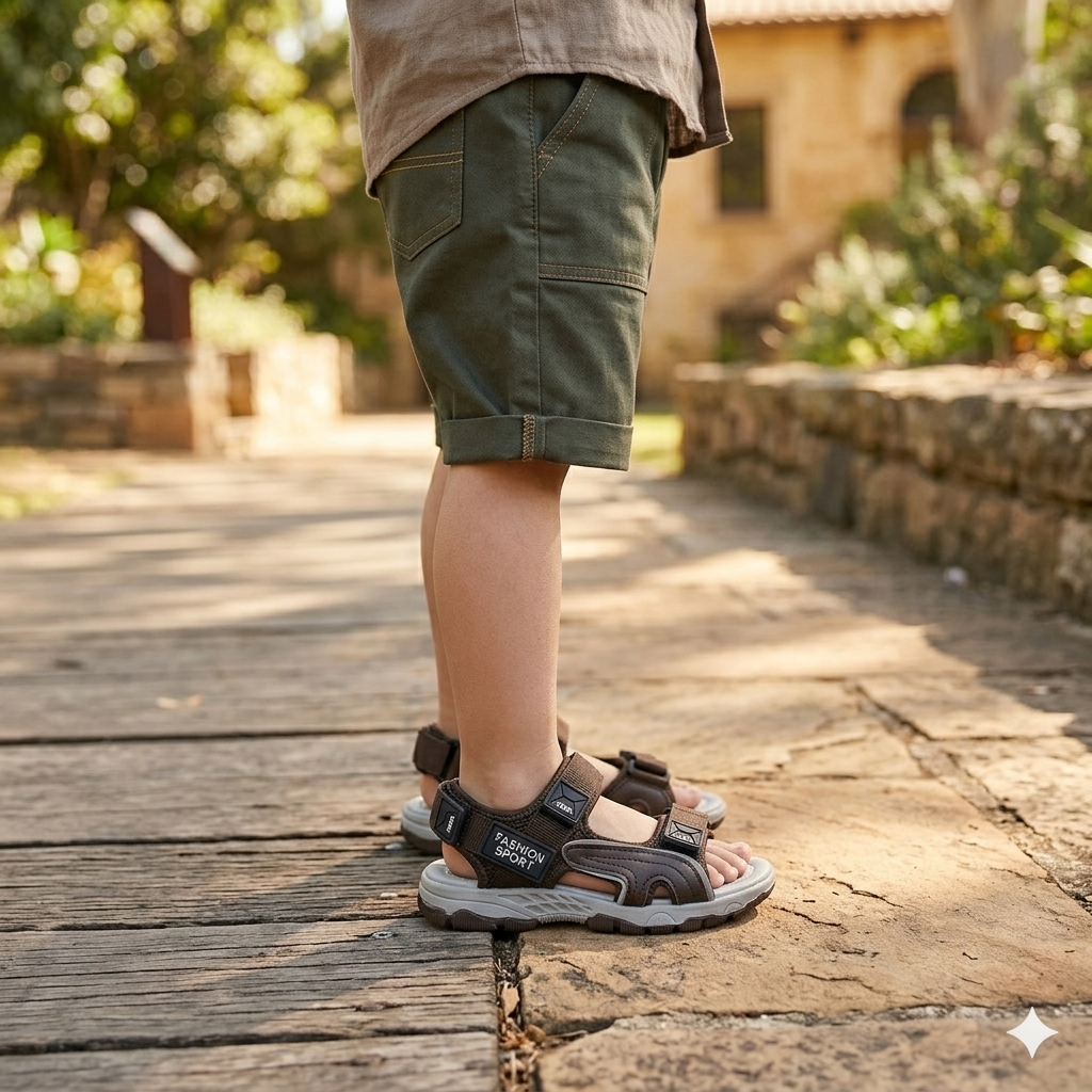👦 Sandales de sport pour garçons – Durables, confortables et prêtes pour l'aventure✨