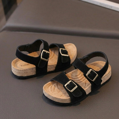 Boys’ Trendy Buckle Sandals – Soft Comfort Summer Style 👦