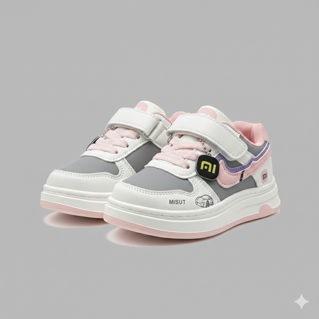 Unisex Kids Sport Sneakers – Lightweight, Comfortable & Trendy Everyday Shoes