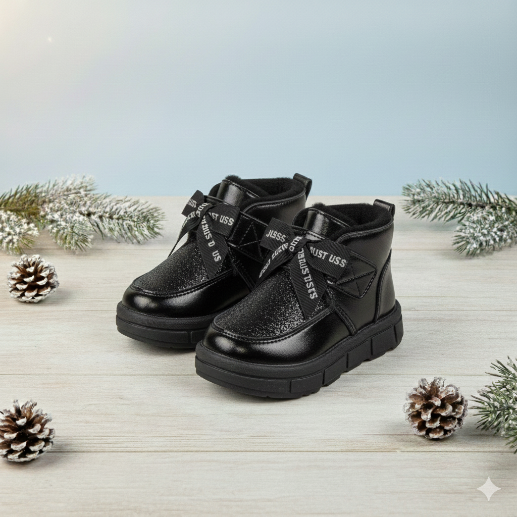 ✨ Girls Winter Boots – Warm, Stylish &amp; Sparkly ✨