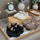 Chaussures de luxe pour filles ornées de cristaux - élégance et confort à chaque pas !