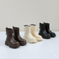 "Chunky Luxe Ankle Boots – Modern Edge in Every Step"