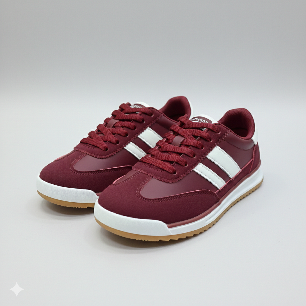 Classic Stripe Unisex Sneakers – Comfortable Everyday Casual Shoes