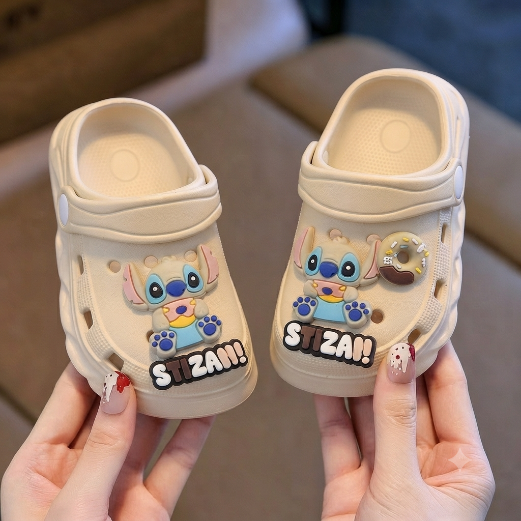 Sabots à motifs pour enfants – un style ludique pour les petits pieds