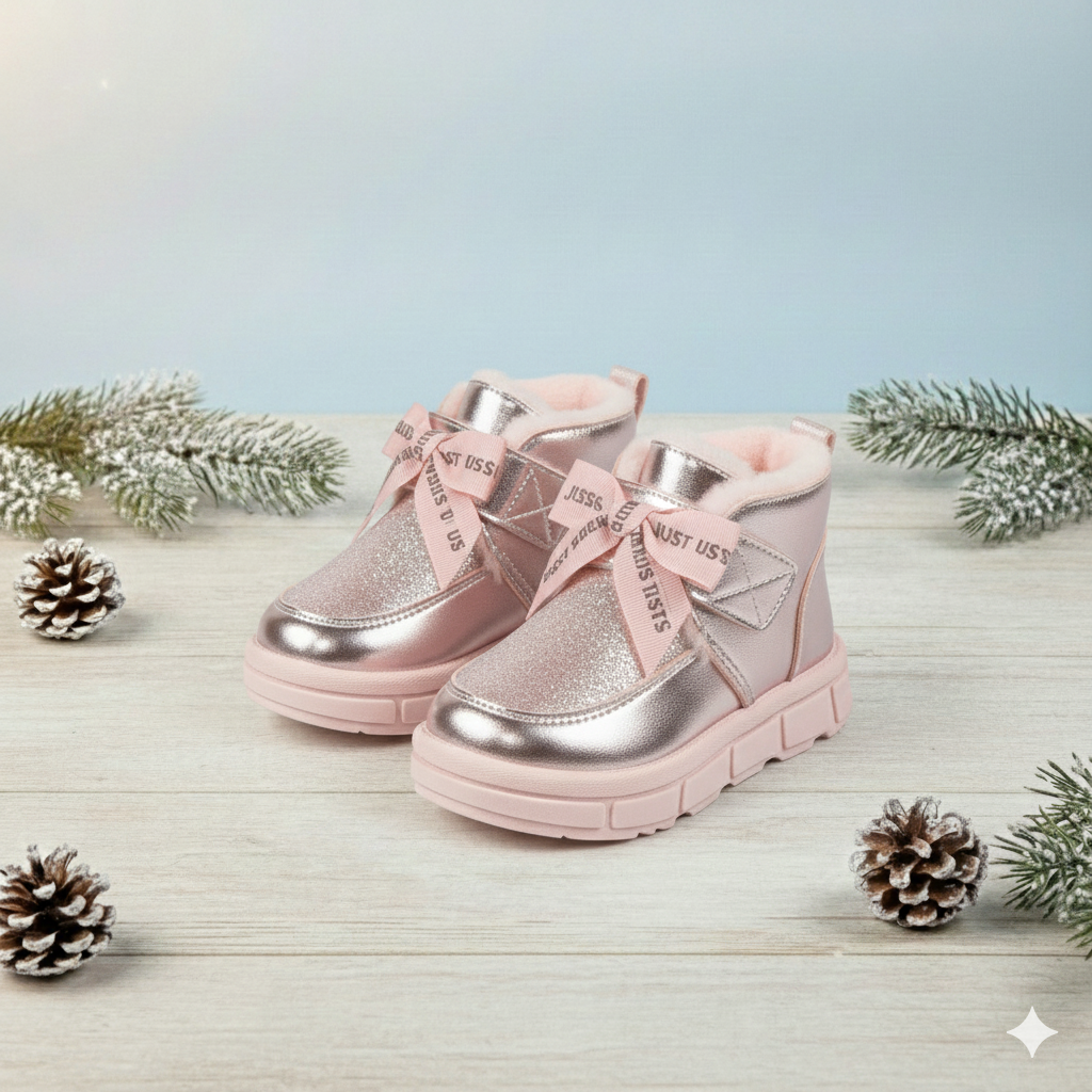 ✨ Girls Winter Boots – Warm, Stylish &amp; Sparkly ✨