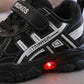 Baskets lumineuses à LED pour enfants – Chaussures légères et respirantes avec fermeture Velcro et semelle antidérapante