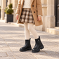 Bottines élégantes pour fille à semelles crantées épaisses – Une touche stylée pour les tenues du quotidien et les grandes occasions