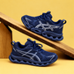 Kids’ Sporty Mesh Sneakers with Contrasting Side Details, Sculpted Cutout Soles and Lace-Up or Hook-and-Loop Fastening — Everyday Shoes