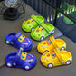 Chaussons d'été pour enfants en forme de voiture – Lumineux, antidérapants, à semelle souple et à bout fermé pour garçons et filles