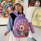 2025 Labubu Kids School Backpack – Korean Style Large-Capacity Student Bag for Boys & Girls, Kindergarten & Primary