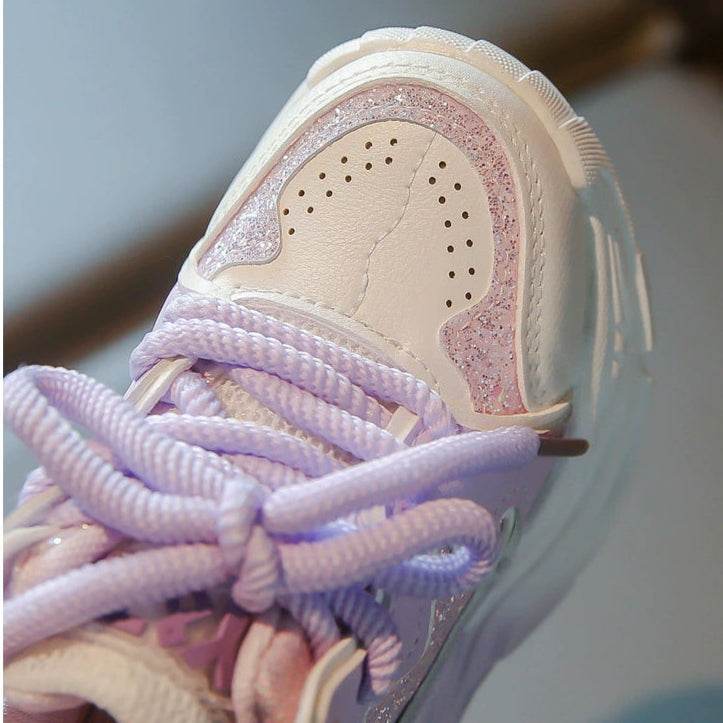Sport Elegance: Fashion-Forward Girls Athletic Shoes with a Non-Slip Design - IRRAKIDS