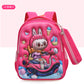 2025 Labubu Kids School Backpack – Korean Style Large-Capacity Student Bag for Boys & Girls, Kindergarten & Primary