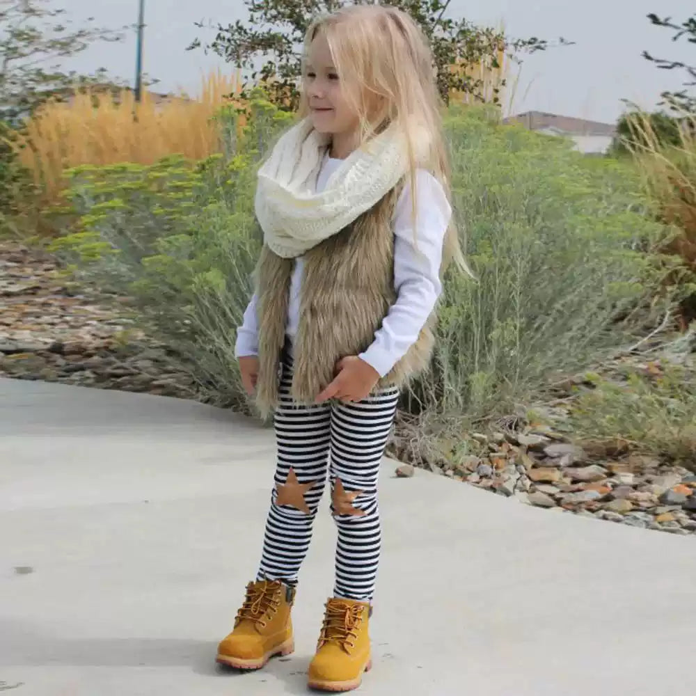 Stylish & Warm: 2024 Children's Autumn-Winter Fur Vest