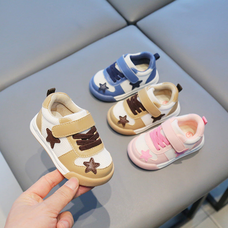 Little Steps: Soft Sole Microfiber Baby Shoes for Boys & Girls