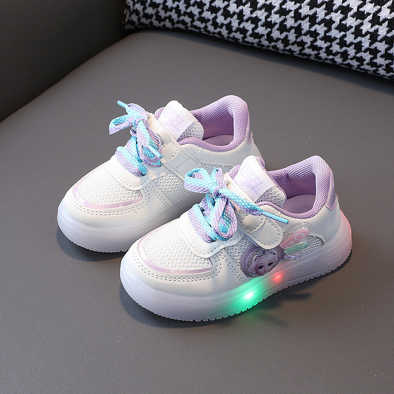 Chaussures Fille LED Light été 2024 - Confort Illuminé