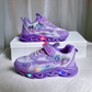 Girls LED Light-Up Flashing Shoes: Fashionable Princess with Velcro fastener