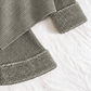 Ensemble d’hiver douillet en maille côtelée pour filles – Pull doux à col montant & pantalon évasé avec bordure en fausse fourrure pelucheuse