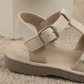Kids Classic Buckle Strap Sandals – Lightweight Summer Comfort Sandals for  Girls