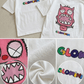 Girls' Cartoon Graphic Tee & Shorts Set