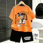 Ensemble d'été 2 pièces Looney Tunes Basketball pour enfants