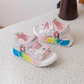 Kids LED Light-Up Rainbow Sport Sandals – Lightweight, Soft & Comfortable Summer Sandals